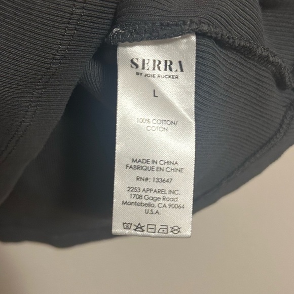 Serra by Joie Rucker The Rib Tank Top 100% Cotton - Picture 5 of 5